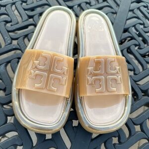 Tory Burch Bubble Jelly Slide Sandal size 8